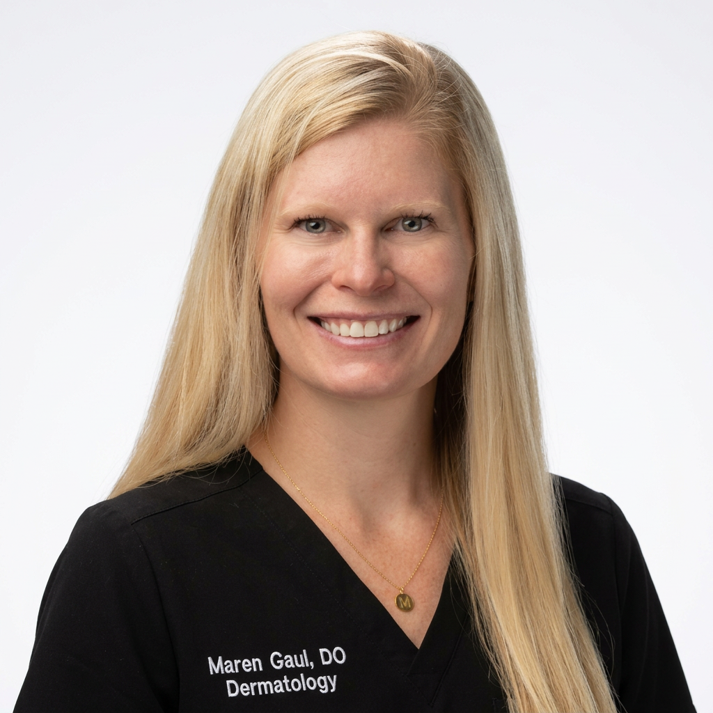 Portrait of Maren Gaul, DO, dermatologist and Mohs surgeon